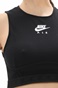 NIKE-Γυναικείο αθλητικό cropped top NIKE DM6069 W NSW AIR RIB TANK μαύρο