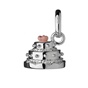 LINKS OF LONDON-Γυναικείο αναμνηστικό παντατίφ wedding cake charm LINKS OF LONDON ασημένιο