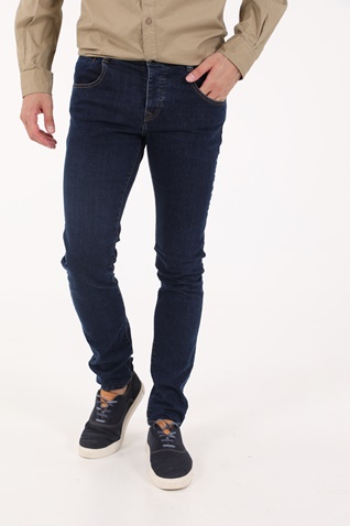 EDWARD JEANS-Ανδρικό jean παντελόνι EDWARD JEANS BRAYS μπλε