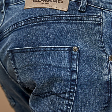 EDWARD JEANS-Ανδρικό jean παντελόνι EDWARD JEANS CARLOW-JT μπλε