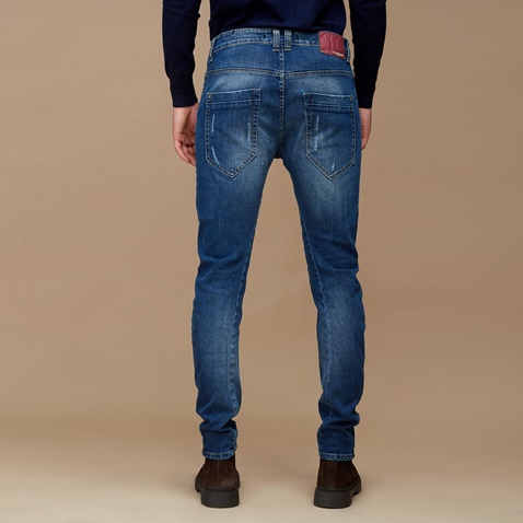 EDWARD JEANS-Ανδρικό jean παντελόνι EDWARD JEANS VOLTERO-W21 μπλε