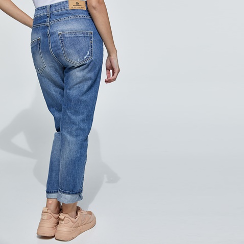 EDWARD JEANS-Γυναικείο jean παντελόνι EDWARD JEANS CLODIA-RD μπλε