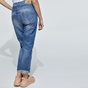 EDWARD JEANS-Γυναικείο jean παντελόνι EDWARD JEANS CLODIA-RD μπλε