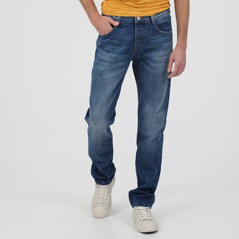 EDWARD JEANS-Ανδρικό jean παντελόνι EDWARD JEANS MARSINO-S22 μπλε