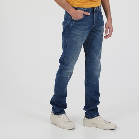 EDWARD JEANS-Ανδρικό jean παντελόνι EDWARD JEANS MARSINO-S22 μπλε