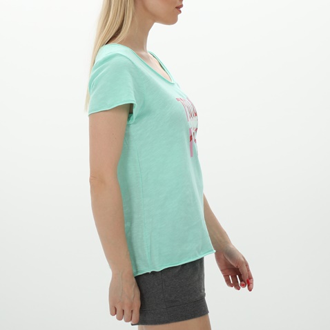 BODYTALK-Γυναικείο t-shirt BODYTALK 1201-900428 πράσινο