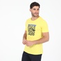 BODYTALK-Ανδρικό t-shirt BODYTALK κίτρινο