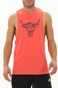 UNDER ARMOUR-Ανδρικό αμάνικο t-shirt UNDER ARMOUR 1371215 7200016820 Pjt Rock Brahma Bul κόκκινο