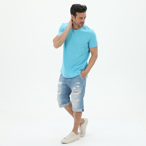 BODYTALK-Ανδρικό t-shirt BODYTALK 1201-950928 γαλάζιο