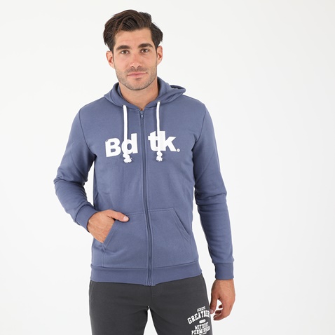 BODYTALK-Ανδρική ζακέτα Bodytalk Hooded Full Zip Sweater μπλε 