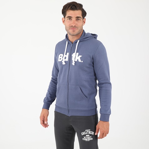 BODYTALK-Ανδρική ζακέτα Bodytalk Hooded Full Zip Sweater μπλε 