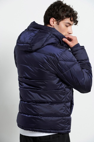 BODYTALK-Ανδρικό μπουφάν puffer BODYTALK 1222-957529 μπλε