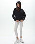 UNDER ARMOUR-Γυναικεία cropped φούτερ μπλούζα UNDER ARMOUR 1373975 UA Journey Fleece Hoodie μαύρη