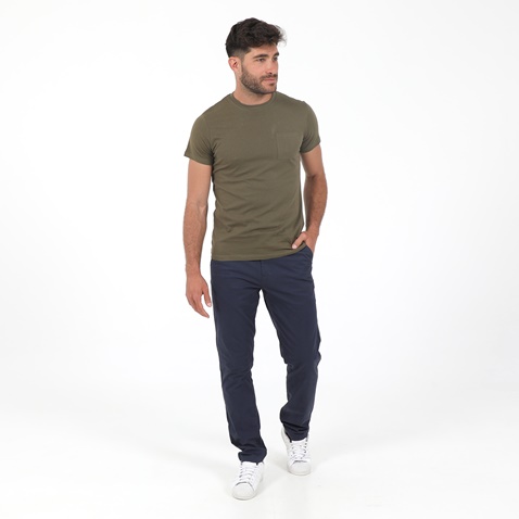 GREENWOOD-Ανδρικό t-shirt GREENWOOD GRW02 CITY χακί