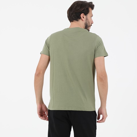 GREENWOOD-Ανδρικό t-shirt GREENWOOD GRW06 FINIKAS χακί