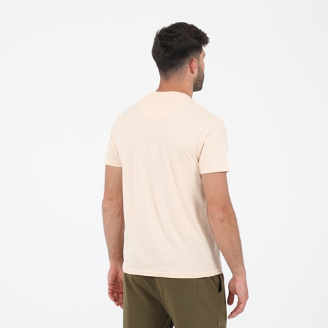 GREENWOOD-Ανδρικό t-shirt GREENWOOD GRW06 FINIKAS εκρού