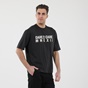 DIRTY LAUNDRY-Ανδρικό oversized t-shirt DIRTY LAUNDRY DLMT2121F D2C ανθρακί