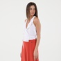 'ALE-Γυναικείο cropped top 'ALE 81259463 λευκό