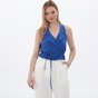 'ALE-Γυναικείο cropped top 'ALE 81259463 μπλε