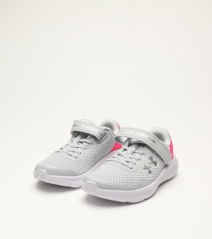 UNDER ARMOUR-Παιιδικά αθλητικά παπούτσια UNDER ARMOUR 3025012 GPS Pursuit 3 AC γκρι φούξια 