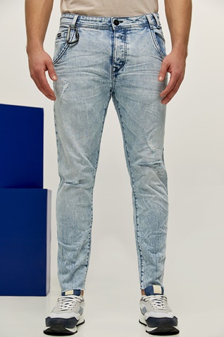 EDWARD JEANS-Ανδρικό jean παντελόνι EDWARD JEANS MP-D-JNS-S22-012 KRAMAR-KS μπλε ανοιχτό