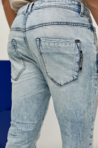 EDWARD JEANS-Ανδρικό jean παντελόνι EDWARD JEANS MP-D-JNS-S22-012 KRAMAR-KS μπλε ανοιχτό