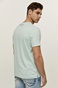 EDWARD JEANS-Ανδρικό t-shirt EDWARD JEANS MP-N-TOP-S22-010 ANDER ανοιχτό πράσινο