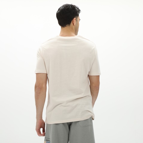 BODYTALK-Ανδρικό t-shirt BODYTALK 1231-953428 εκρού