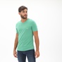 EDWARD JEANS-Ανδρικό t-shirt EDWARD JEANS  MP-N-TOP-S20-031 VINEK πράσινο