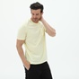 BODYTALK-Ανδρικό t-shirt BODYTALK 1221-951328 εκρού