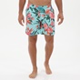 GANT-Ανδρικό μαγιό GANT 922216204 Lc Tropical Print τιρκουάζ