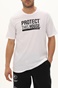 UNDER ARMOUR-Ανδρικό αθλητικό t-shirt UNDER ARMOUR 1379022 UA PROTECT THIS HOUSE λευκό