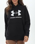 UNDER ARMOUR-Γυναικεία φούτερ μπλούζα UNDER ARMOUR 1379501 UA Rival Fleece Big Logo μαύρη