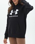 UNDER ARMOUR-Γυναικεία φούτερ μπλούζα UNDER ARMOUR 1379501 UA Rival Fleece Big Logo μαύρη