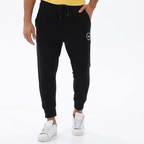 BODYTALK-Ανδρικό παντελόνι φόρμας jogger BODYTALK 1222-951500 μαύρο