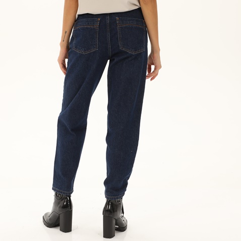 ATTRATTIVO-Γυναικείο mom fit jean παντελόνι ATTRATTIVO 9915449 μπλε