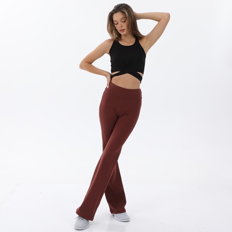 BODYTALK-Γυναικείο αθλητικό cropped top BODYTALK 1212-902020 μαύρο