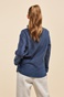 BLUE HUNTER-Unisex fleece ζακέτα BLUE HUNTER 23113380108 FLEECE EVEREST μπλε