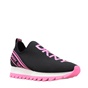 DKNY-Γυναικεία sneakers DKNY K3165129 ABBI SNEAKER LOW μαύρα φούξια