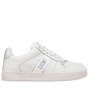 DKNY JEANS-Γυναικεία sneakers DKNY K4215349 ODLIN λευκά ασημί