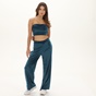 KENDALL+KYLIE-Γυναικείο top KENDALL+KYLIE KKW351653 Velvet Strap μπλε