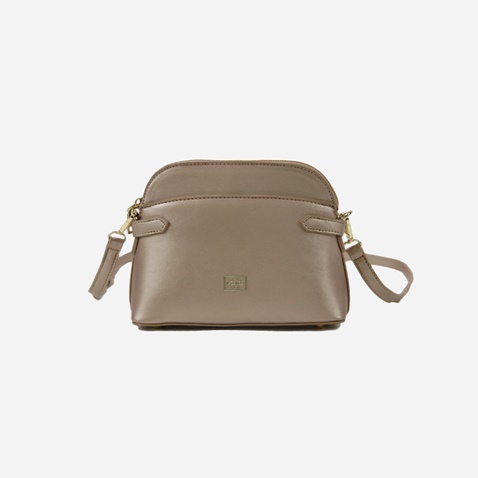 VQF POLO LINE-Γυναικείο τσαντάκι χιαστί VQF POLO LINE 2122 HANDBAG ροζ χρυσό