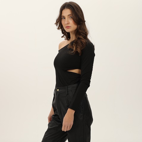 KENDALL+KYLIE-Γυναικείο cut out κορμάκι KENDALL+KYLIE KKW.2W1.014.001 μαύρο