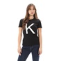 KENDALL+KYLIE-Γυναικείο t-shirt KENDALL+KYLIE KKW.2W1.016.006 BASIC μαύρο