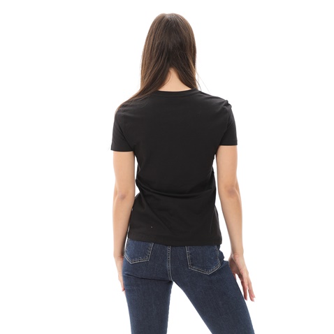 KENDALL+KYLIE-Γυναικείο t-shirt KENDALL+KYLIE KKW.2W1.016.006 BASIC μαύρο