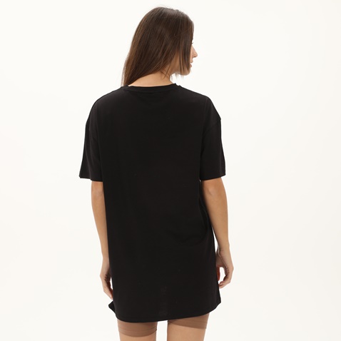 KENDALL+KYLIE-Γυναικείο t-shirt KENDALL+KYLIE KKW.2W1.016.028 LONGFIT OVERSIZED μαύρο