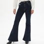 KENDALL+KYLIE-Γυναικείο bootcut jean παντελόνι KENDALL+KYLIE KKW.2W1.020.014 HIGH RISE μπλε