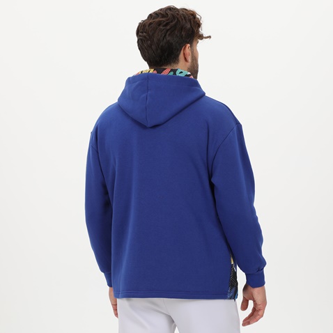 BLUE HUNTER-Ανδρική φούτερ μπλούζα BLUE HUNTER 24111080130 M BALLER HOODIE μπλε