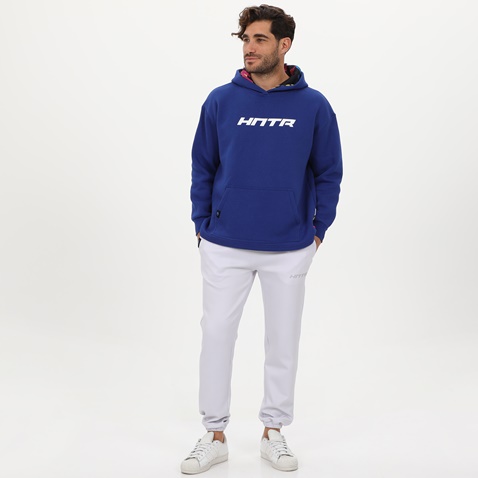 BLUE HUNTER-Ανδρική φούτερ μπλούζα BLUE HUNTER 24111080130 M BALLER HOODIE μπλε