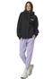 BODY ACTION-Γυναικεία fleece ζακέτα BODY ACTION 071321-01 μαύρη